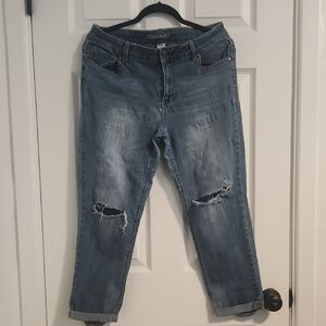 Maurices Distressed Jean